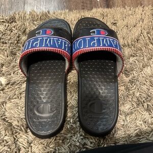 Champion Men’s Slides Black (brand new)
